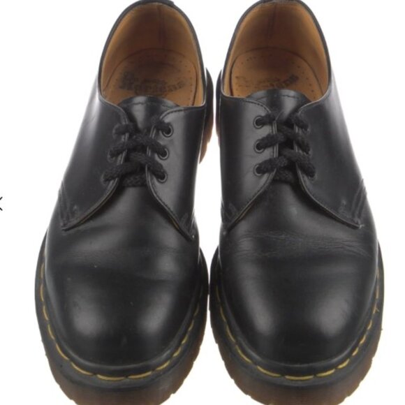 Dr. Martens Leather Derby Shoes (Men's 6, Women's 8) - Picture 1 of 5